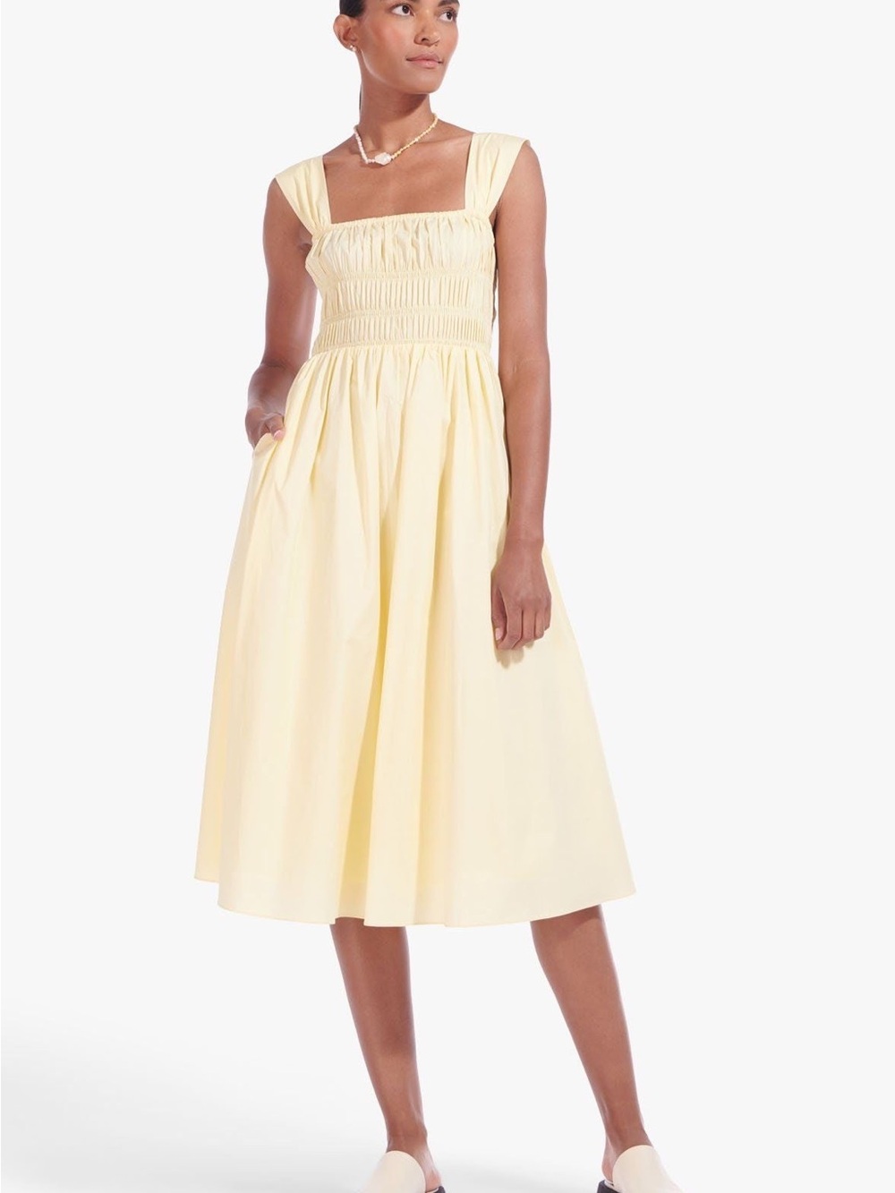 Staud Ida Dress - Ginger